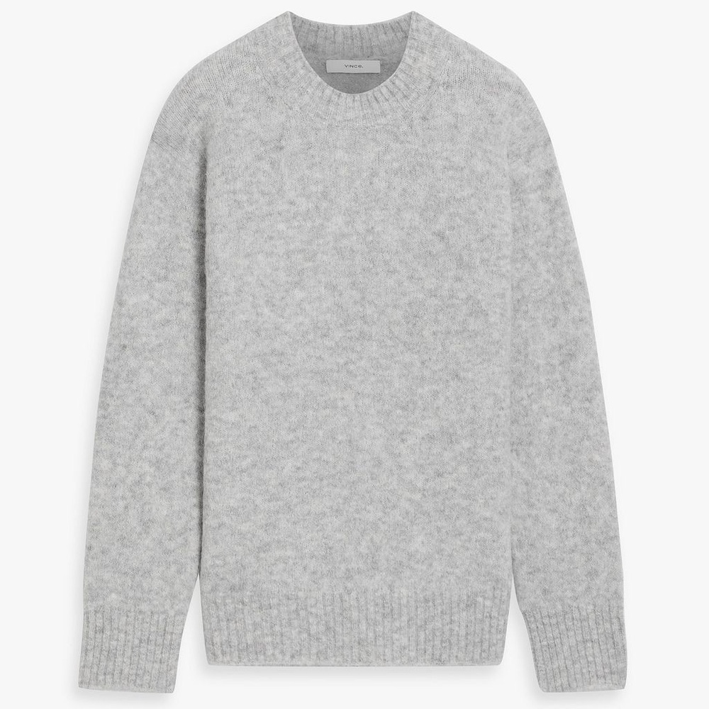 Vince Light Gray Crewneck Sweater